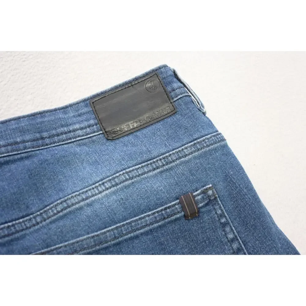 Buffalo David Bitton Jackson-X Buckle Straight‎ Stretch Denim Jeans Mens 40 x 30